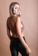 Load image into Gallery viewer, Seamless Front Lace Racerback Bralette