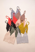 Load image into Gallery viewer, Contour Rib Knit Brami Lounge Top