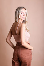 Load image into Gallery viewer, Contour Rib Knit Brami Lounge Top