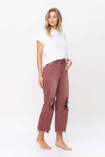 Load image into Gallery viewer, 90's Vintage High Rise Crop Flare Jeans