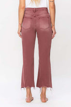Load image into Gallery viewer, 90's Vintage High Rise Crop Flare Jeans
