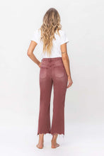 Load image into Gallery viewer, 90's Vintage High Rise Crop Flare Jeans