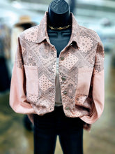 Load image into Gallery viewer, Raw Hem Button Down Jacket with Pockets