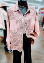 Load image into Gallery viewer, Raw Hem Button Down Jacket with Pockets