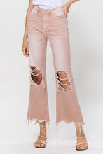 Load image into Gallery viewer, 90's Vintage Crop Flare Jeans