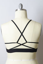 Load image into Gallery viewer, Plus Size Mesh Print High Neck Bralette