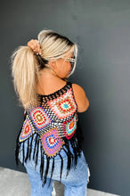 Load image into Gallery viewer, Gypsy Summer Crochet Top