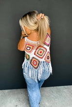 Load image into Gallery viewer, Gypsy Summer Crochet Top