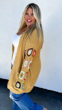 Load image into Gallery viewer, Crochet Sleeve Cardigan