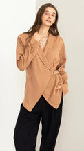 Load image into Gallery viewer, Armelia Waist Slim Buckled Blazer