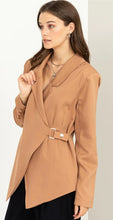Load image into Gallery viewer, Armelia Waist Slim Buckled Blazer
