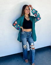 Load image into Gallery viewer, Crochet Sleeve Cardigan