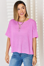 Load image into Gallery viewer, Full Size Round Neck Short Sleeve Top