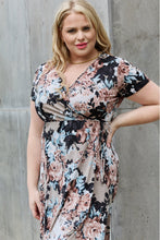 Load image into Gallery viewer, Give Me Roses Floral Maxi Wrap Dress