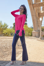 Load image into Gallery viewer, Round Neck Long Sleeve T-Shirt