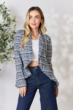 Load image into Gallery viewer, Open Front Printed Blazer