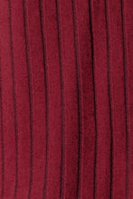 Load image into Gallery viewer, Ribbed Round Neck Long Sleeve Slit Top