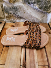 Load image into Gallery viewer, Bikini Leopard Sandal By Corkys FINAL SALES