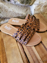 Load image into Gallery viewer, Bikini Leopard Sandal By Corkys FINAL SALES