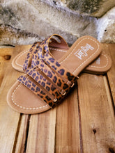 Load image into Gallery viewer, Bikini Leopard Sandal By Corkys FINAL SALES