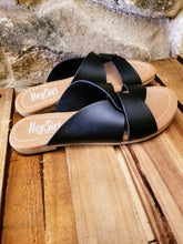 Load image into Gallery viewer, Black Scuba Sandal By Corkys SALES