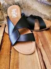 Load image into Gallery viewer, Black Scuba Sandal By Corkys SALES