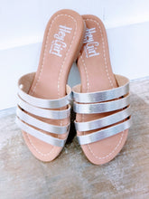 Load image into Gallery viewer, Silver Bikini Sandal By Corky's FINAL SALES