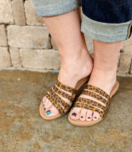 Load image into Gallery viewer, Bikini Leopard Sandal By Corkys FINAL SALES
