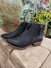 Load image into Gallery viewer, Very G Divine Tooled Black Booties