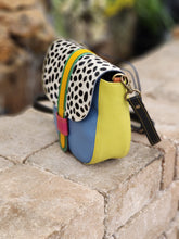 Load image into Gallery viewer, Leather and Hair on Hide Crossbody Bag Purse