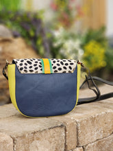 Load image into Gallery viewer, Leather and Hair on Hide Crossbody Bag Purse