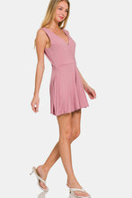 Load image into Gallery viewer, Surplice Neckline Sleeveless Romper