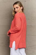 Load image into Gallery viewer, Cozy Full Size Waffle Knit Cardigan