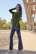 Load image into Gallery viewer, Round Neck Long Sleeve T-Shirt