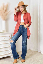Load image into Gallery viewer, Coral Open Front Cardigan