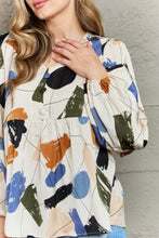 Load image into Gallery viewer, Wishful Thinking Multi Colored Printed Blouse