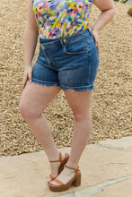 Load image into Gallery viewer, Maya Mid Rise Asymmetrical Shorts