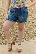 Load image into Gallery viewer, Maya Mid Rise Asymmetrical Shorts