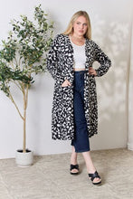 Load image into Gallery viewer, Animal Print Button Up Long Sleeve Cardigan
