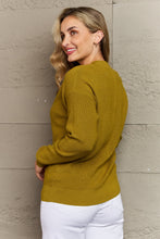 Load image into Gallery viewer, Kiss Me Tonight Full Size Button Down Cardigan in Chartreuse