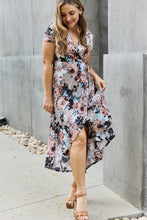 Load image into Gallery viewer, Give Me Roses Floral Maxi Wrap Dress
