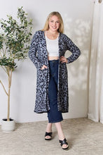 Load image into Gallery viewer, Button Up Animal Print Cardigan