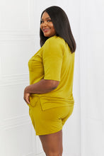 Load image into Gallery viewer, In The Moment Lounge Set in Olive Mustard