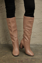 Load image into Gallery viewer, Block Heel Knee High Boots