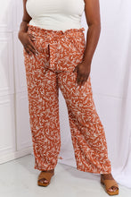 Load image into Gallery viewer, Geometric Printed Pants in Red Orange