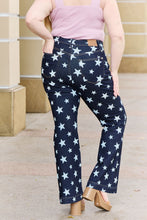 Load image into Gallery viewer, Judy Blue Janelle High Waist Star Print Flare Jeans