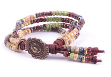 Load image into Gallery viewer, Beaded Boho Leather Bracelets