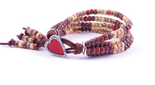 Load image into Gallery viewer, Seed Beads Four Strands Leader Bracelet