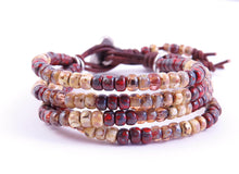 Load image into Gallery viewer, Seed Beads Four Strands Leader Bracelet