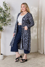 Load image into Gallery viewer, Button Up Animal Print Cardigan